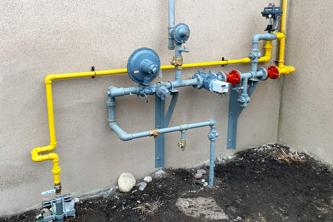 Howell Plumbing certified gas line services